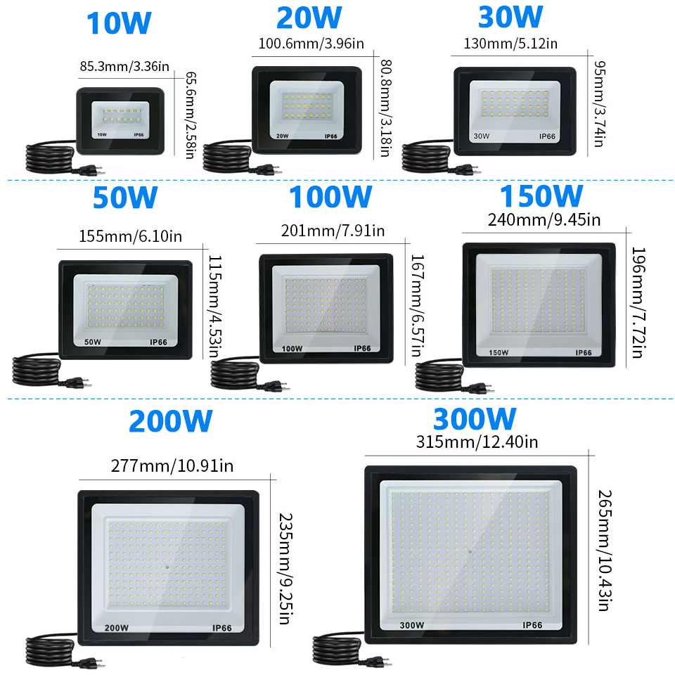 LED FloodLight With Plug Outdo - Balance Beam Outdoor incelemesi ve fiyatı