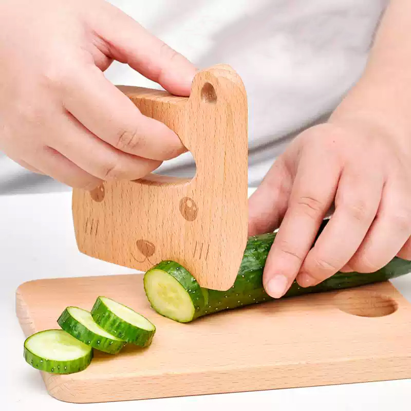 Wooden Kids Knife for Cooking  - Kids Outdoor Kitchen Set incelemesi ve fiyatı