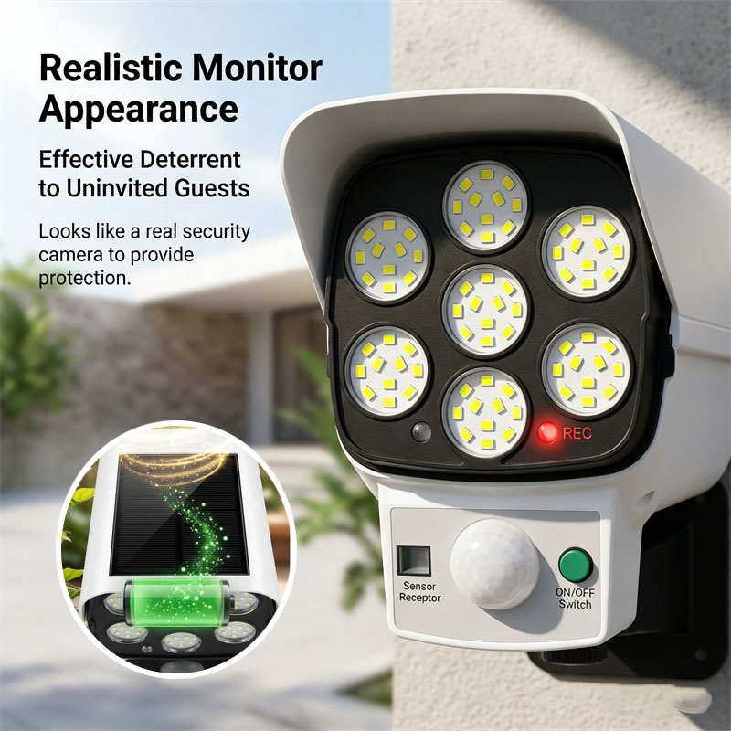 Solar Powered Dummy Security C - Balance Beam Outdoor incelemesi ve fiyatı