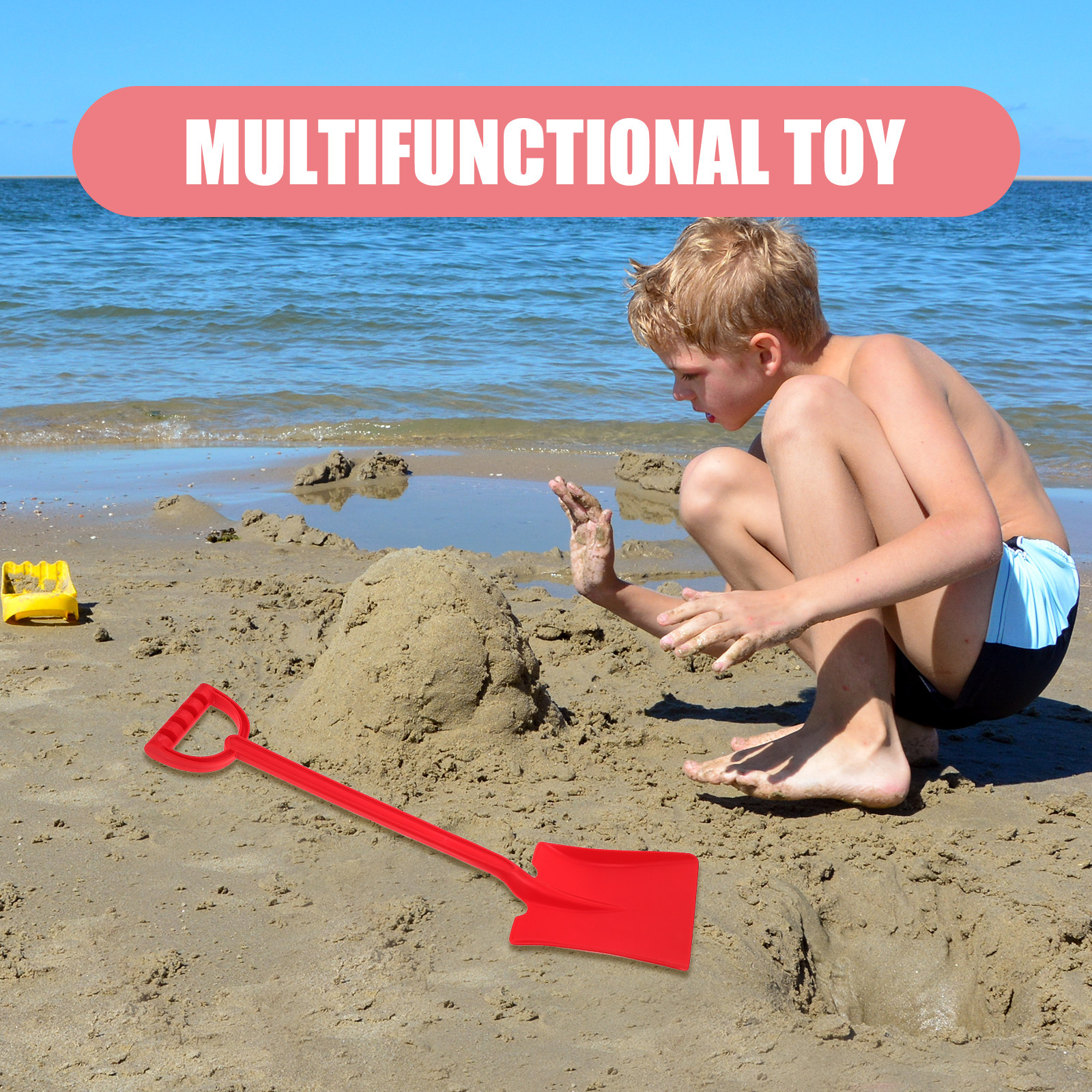 Kids Plastic Beach Shovel Snow - Kids Outdoor Yard Tools incelemesi ve fiyatı
