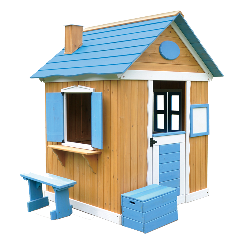 Children Wood Playhouses Kids  - Kids Outdoor Wooden Playhouse incelemesi ve fiyatı