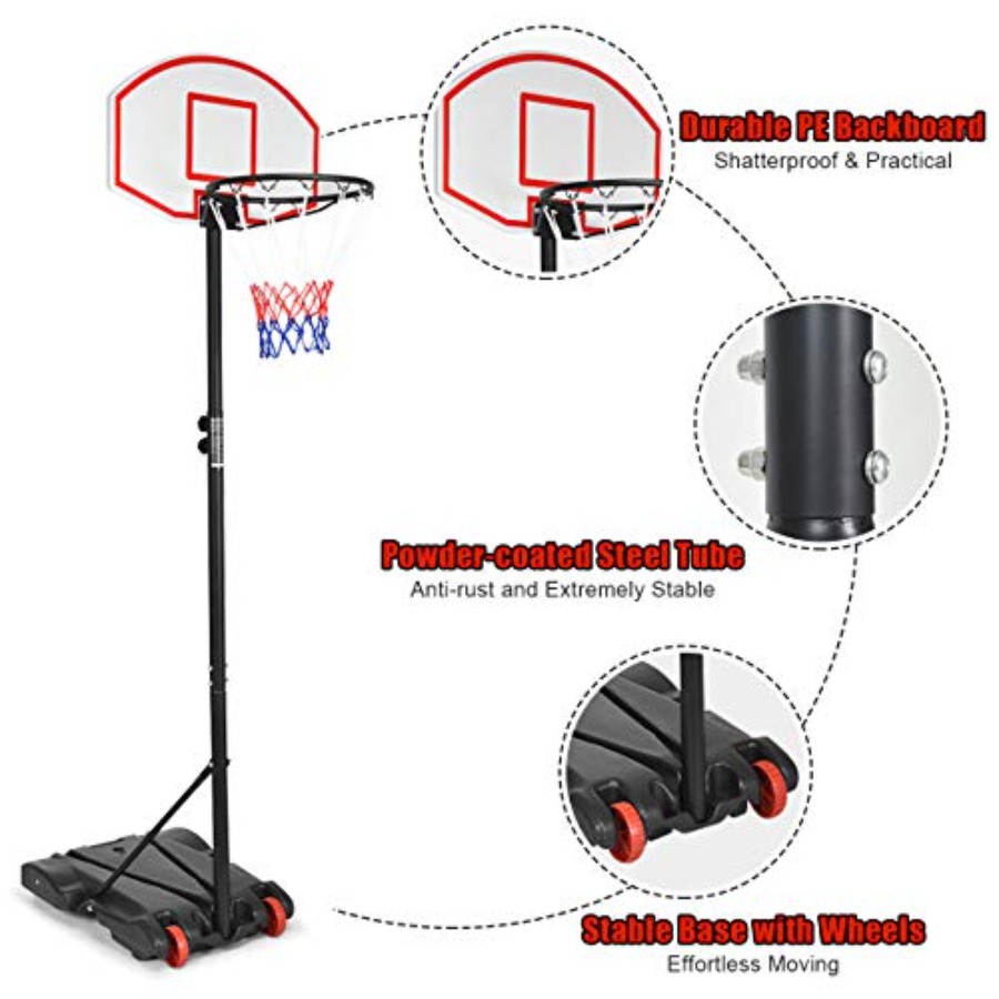 Portable basketball hoop for i - Basketball Hoop Outdoor incelemesi ve fiyatı