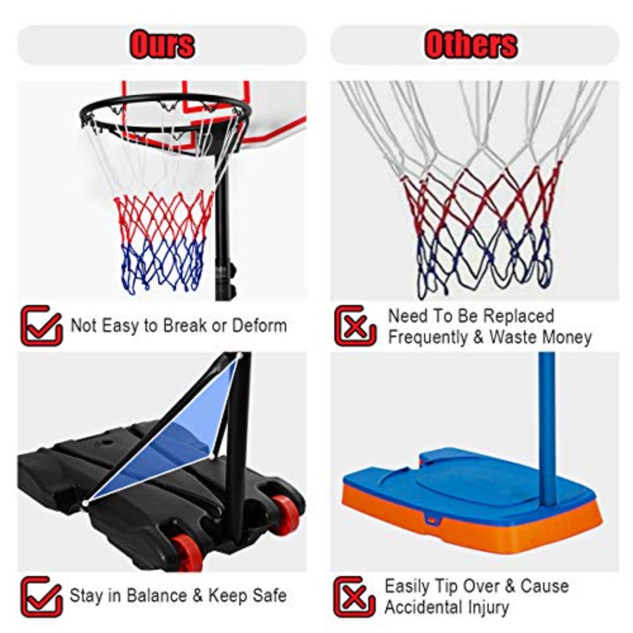 Portable basketball hoop for i - Basketball Hoop Outdoor incelemesi ve fiyatı