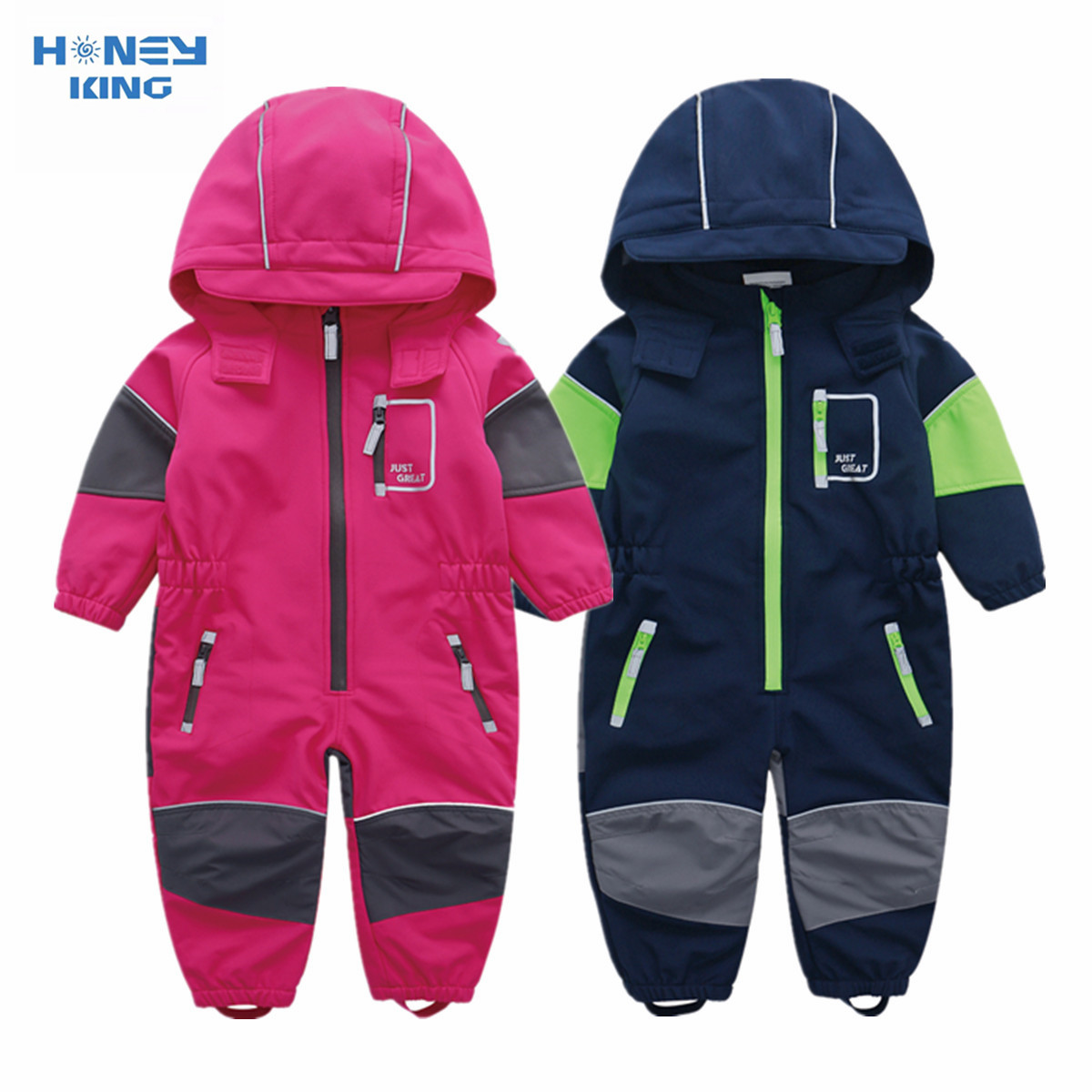 HONEYKING Children's Softshell - Kids Outdoor Overalls incelemesi ve fiyatı