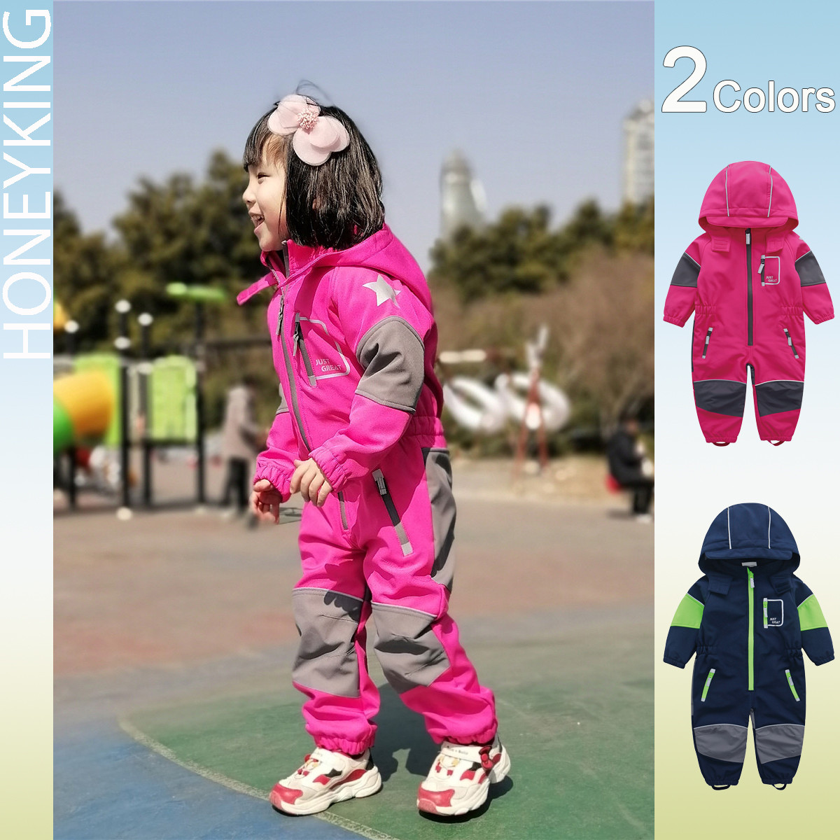HONEYKING Children's Softshell - Kids Outdoor Overalls incelemesi ve fiyatı