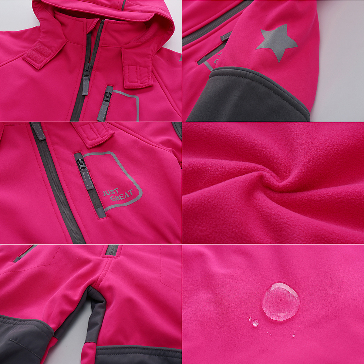 HONEYKING Children's Softshell - Kids Outdoor Overalls incelemesi ve fiyatı