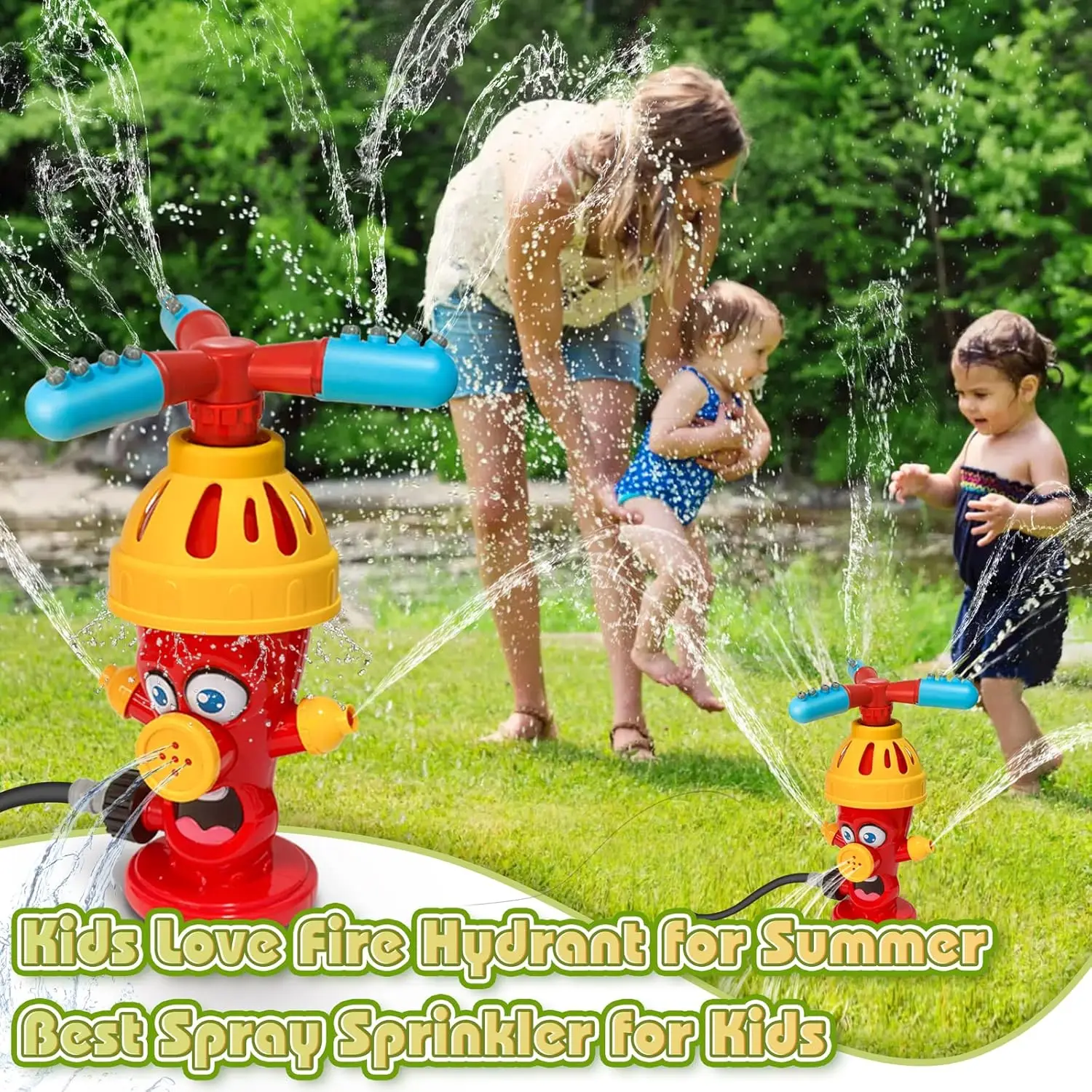 Water Spray Toy Hydrant Sprink - Kids Outdoor Yard Tools incelemesi ve fiyatı