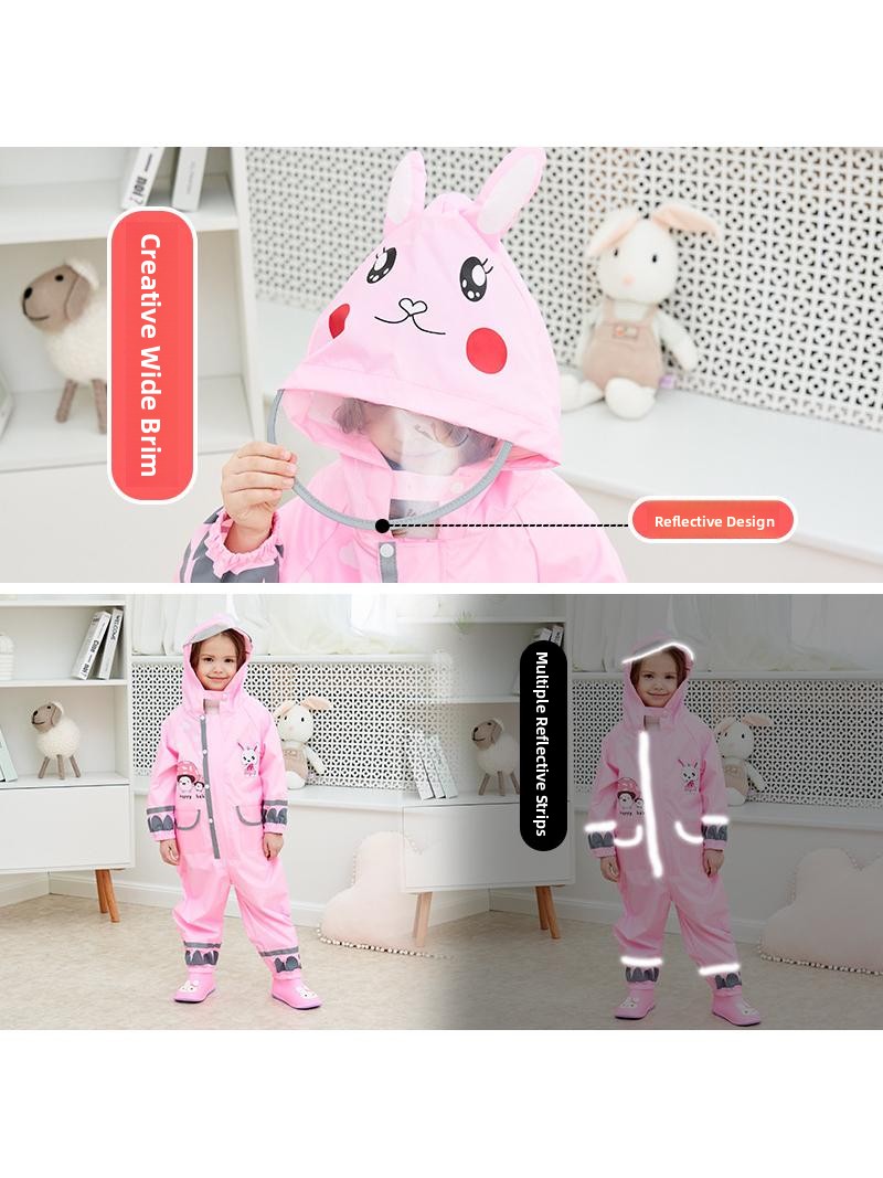 Cute Children's Overall Rainco - Kids Outdoor Overalls incelemesi ve fiyatı