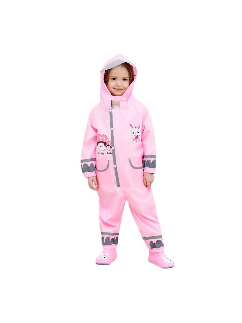 Cute Children's Overall Rainco - Kids Outdoor Overalls incelemesi ve fiyatı