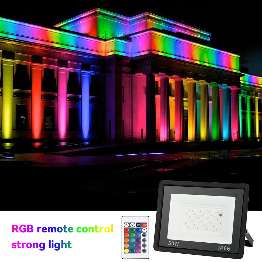 10W-200W RGB Floodlights Color - Balance Beam Outdoor incelemesi ve fiyatı