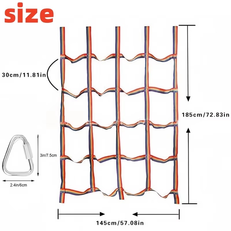 Outdoor Colored Ribbon Climbin - Kids Outdoor Climbing Equipment incelemesi ve fiyatı