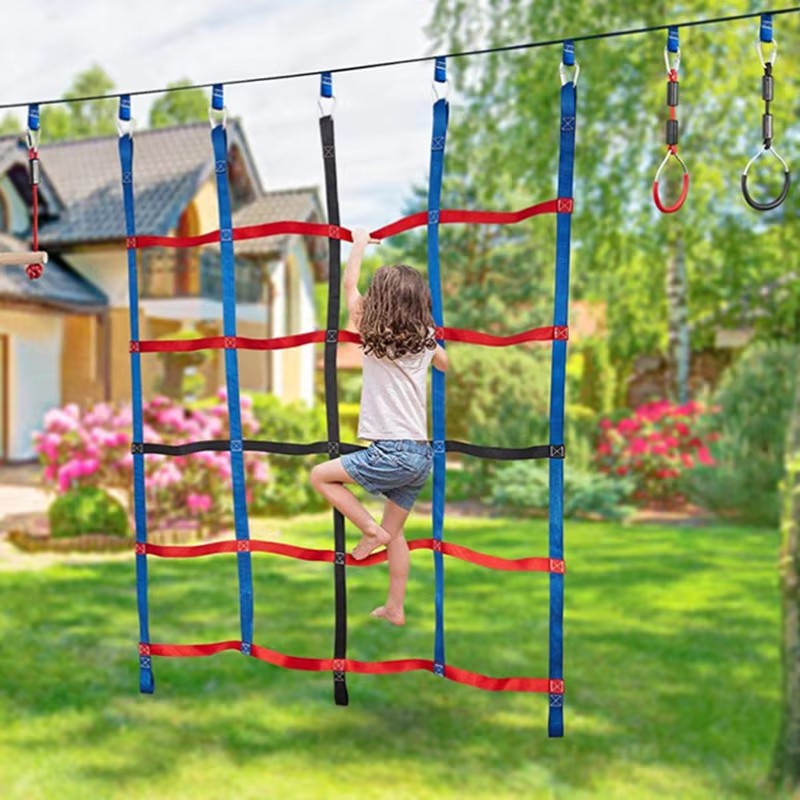 Outdoor Colored Ribbon Climbin - Kids Outdoor Climbing Equipment incelemesi ve fiyatı