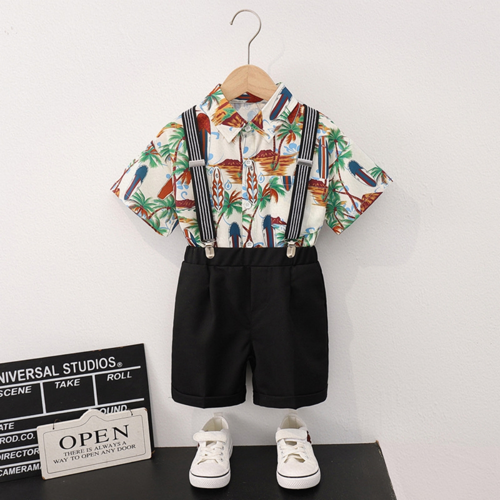 Hot Sale Kids Printed Shirt Pa - Kids Outdoor Overalls incelemesi ve fiyatı