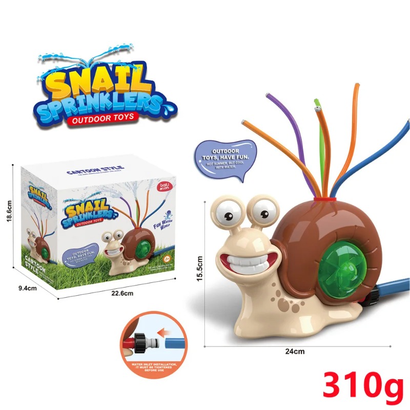 Water Spray Outdoor Toy Snail  - Kids Outdoor Yard Tools incelemesi ve fiyatı