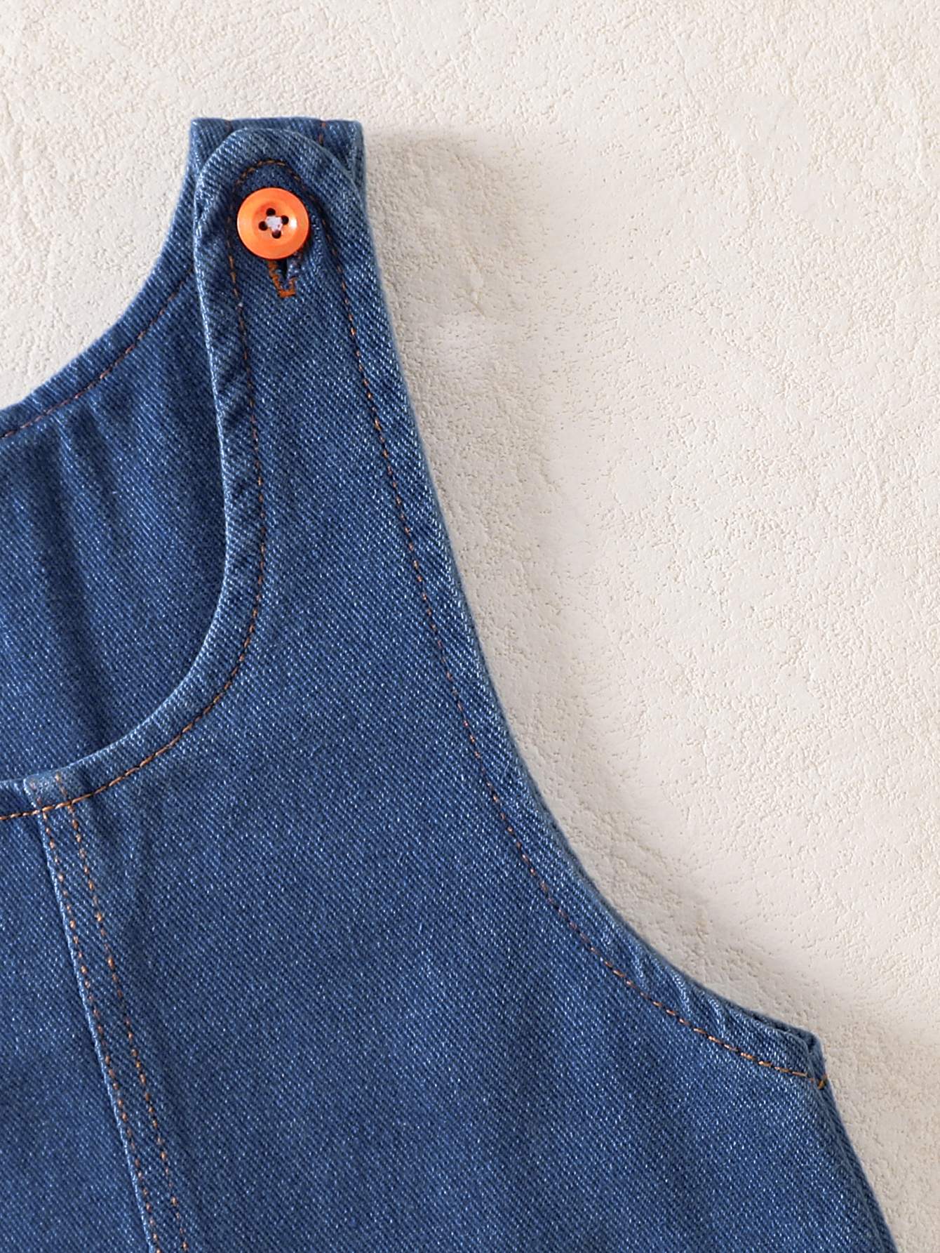 1pc Summer Baby Denim Short Ov - Kids Outdoor Overalls incelemesi ve fiyatı