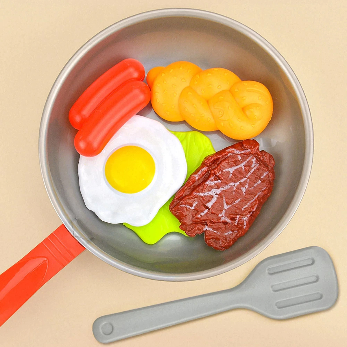 8PCS Kitchen Food Toys for Kid - Kids Outdoor Kitchen Set incelemesi ve fiyatı