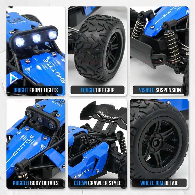 NEW Alloy RC Cars 1/32 Scale 2 - Kids Outdoor Climbing Equipment incelemesi ve fiyatı