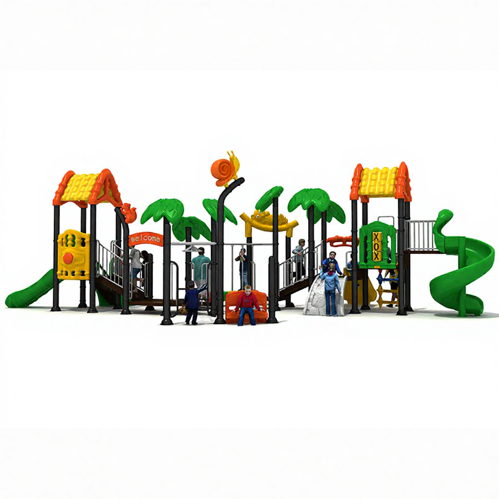 High-Level Outdoor Playground  - Kids Outdoor Area incelemesi ve fiyatı