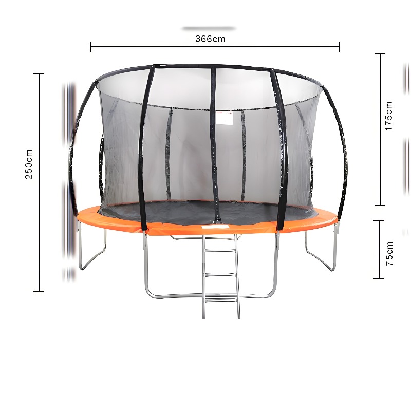 YTYIN Factory-Made Heavy Duty  - Kids Outdoor Trampoline incelemesi ve fiyatı