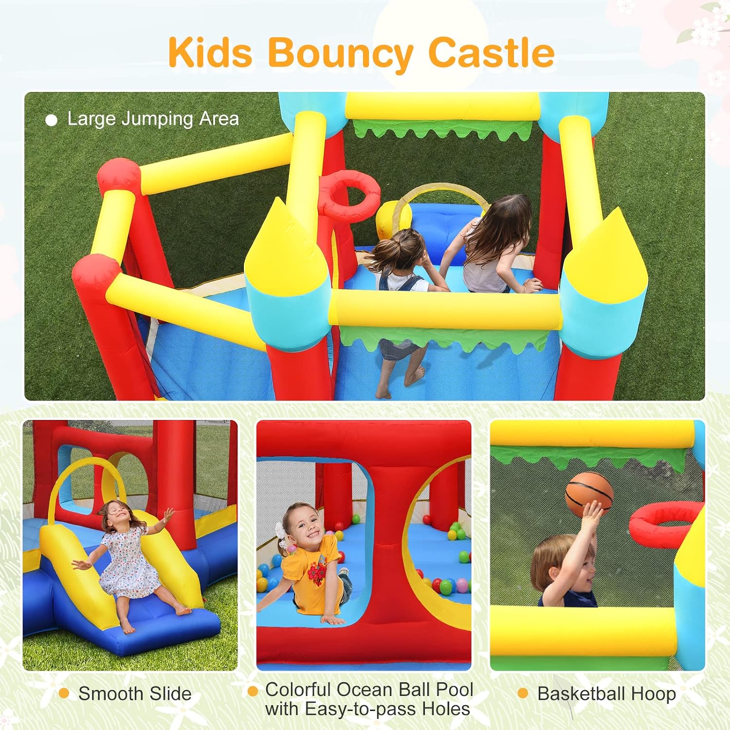 Inflatable Bounce Castle for K - Kids Outdoor Area incelemesi ve fiyatı