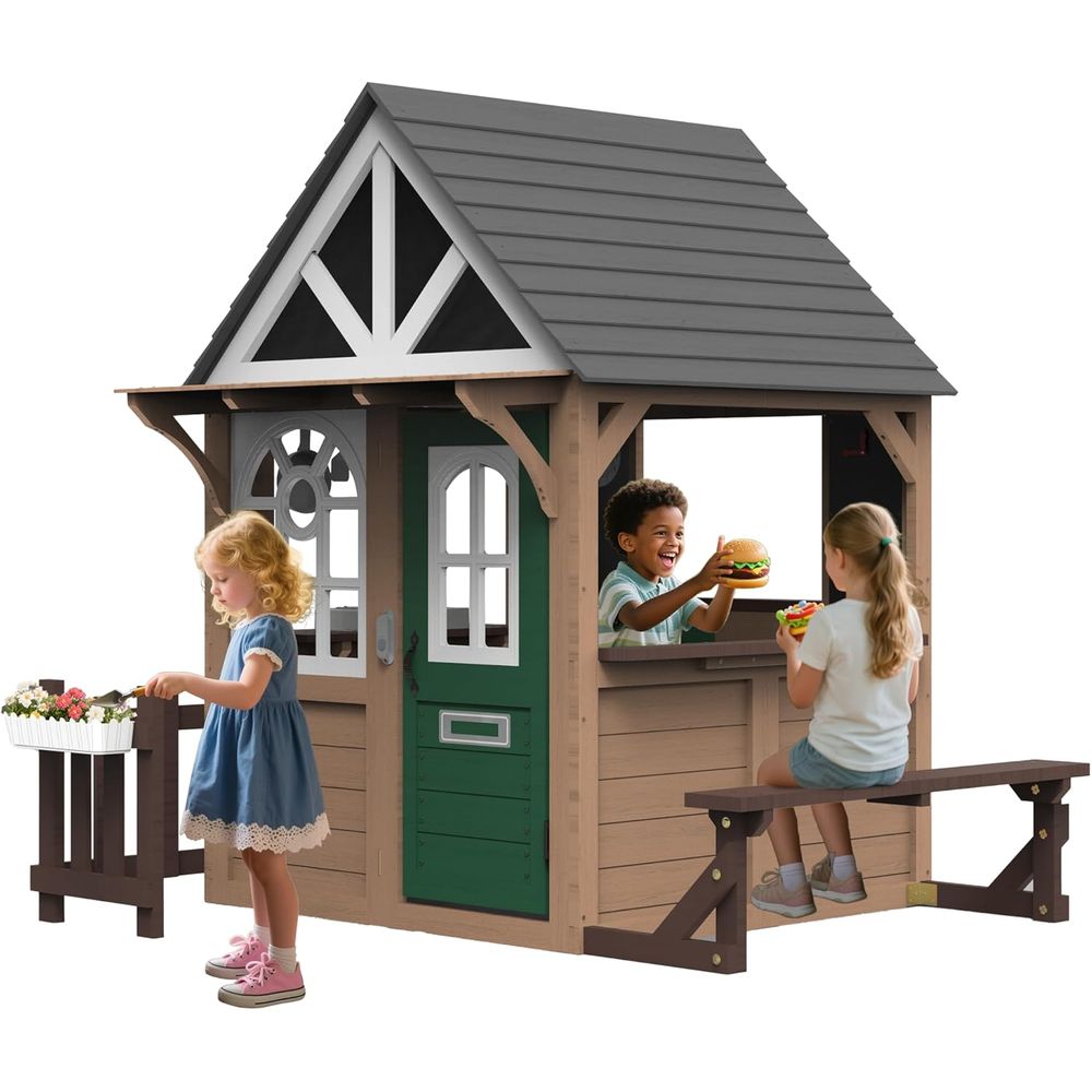 Seizeen Outdoor Play House or  - Kids Outdoor Wooden Playhouse incelemesi ve fiyatı