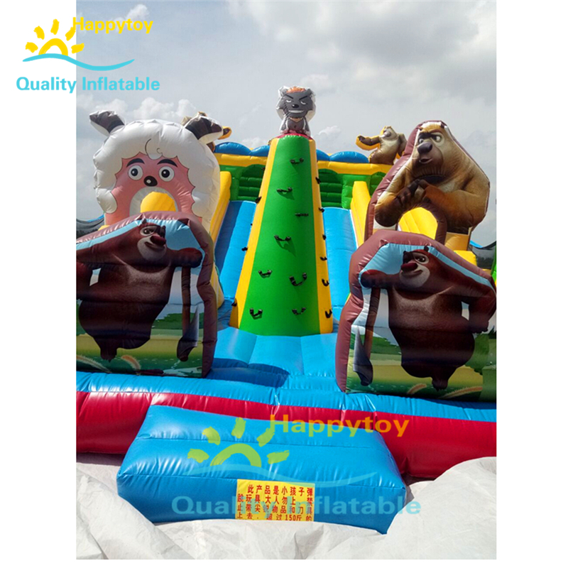 Slide Inflatable Castle Bounce - Kids Outdoor Trampoline incelemesi ve fiyatı