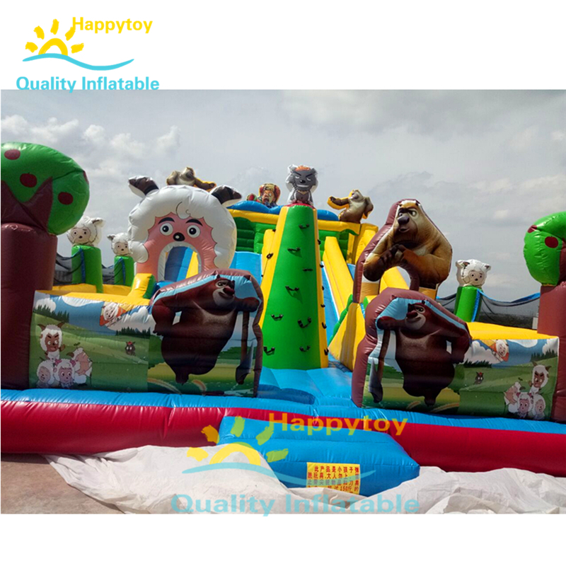 Slide Inflatable Castle Bounce - Kids Outdoor Trampoline incelemesi ve fiyatı