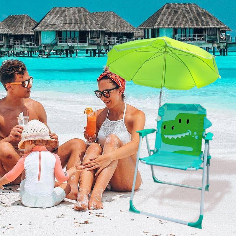 Kids Umbrella Chair Beach Sand - Kids Outdoor Lawn Chair incelemesi ve fiyatı
