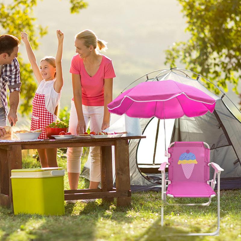 Kids Umbrella Chair Beach Sand - Kids Outdoor Lawn Chair incelemesi ve fiyatı