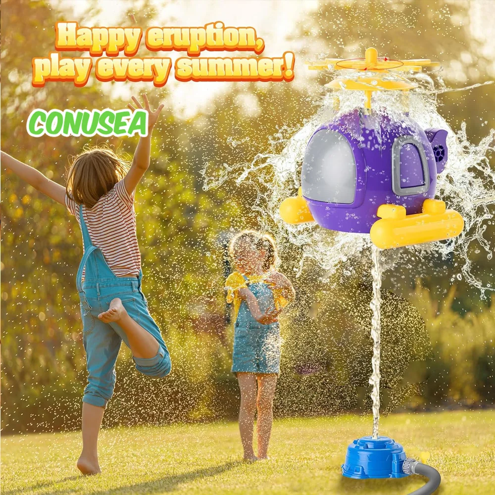 Helicopter Sprinkler Water Toy - Kids Outdoor Yard Tools incelemesi ve fiyatı